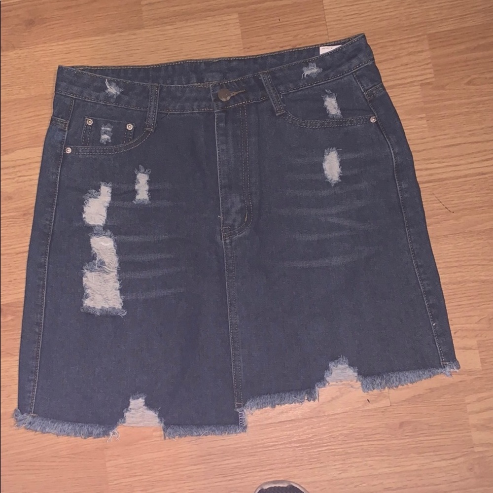 Denim skirt